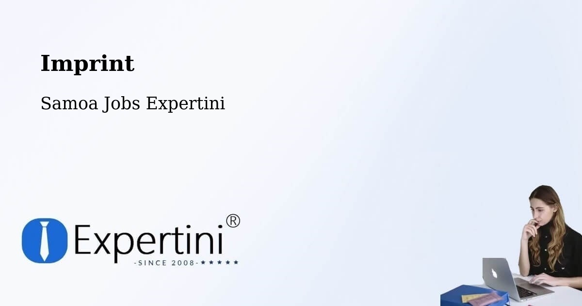 Imprint - Samoa Jobs Expertini