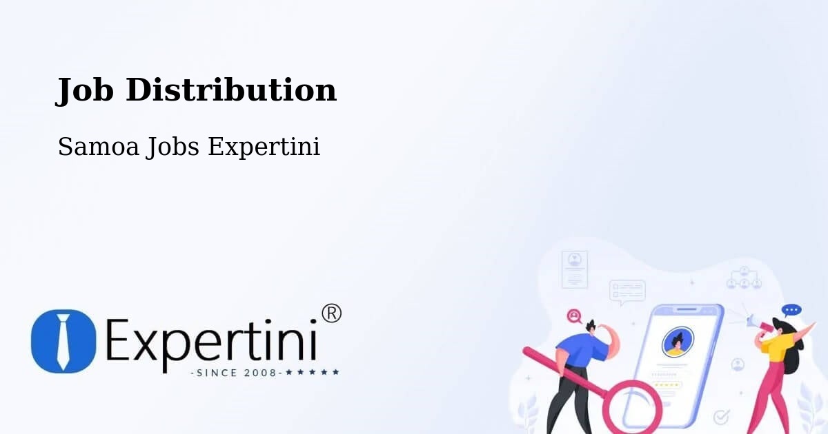 Job Distribution - Samoa Jobs Expertini